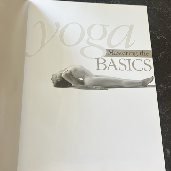 EUC Yoga Basics large paper back instruction book. - Picture 3 of 6